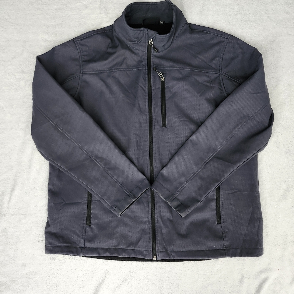 SWISS TECH‎ Men's Size XL Grey Lightweight Jacket Lightly Fleece Lined